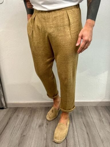 Pantalone Lino Grezzo