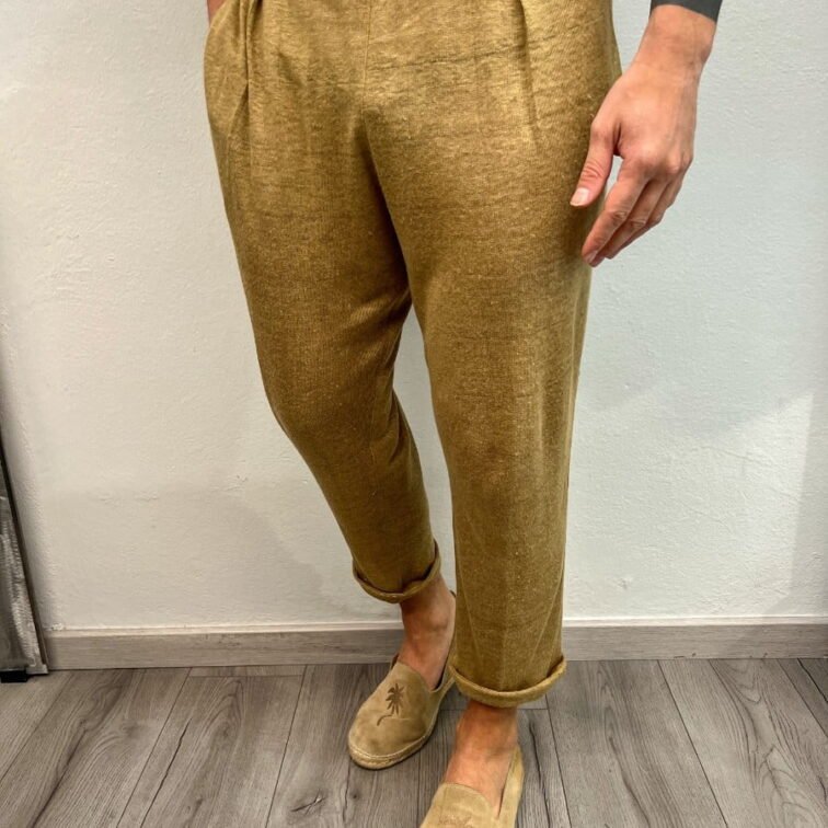 Pantalone Lino Grezzo