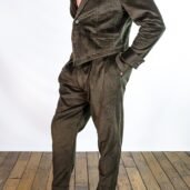 Abito Cropped Sartoriale in Velluto a coste | Juri Carissimi