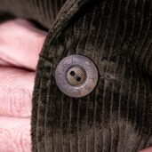 Bottone Giacca Cropped Sartoriale in Velluto a coste | Juri Carissimi